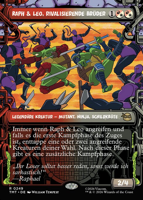 Raph & Leo, Sibling Rivals