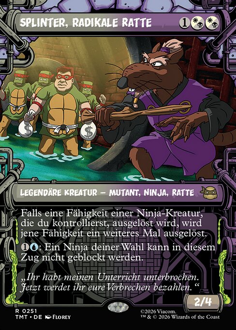 Splinter, Radical Rat