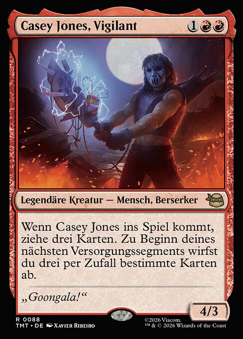 Casey Jones, Vigilante