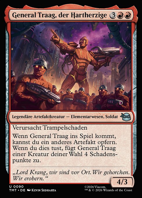 General Traag, Heart of Stone