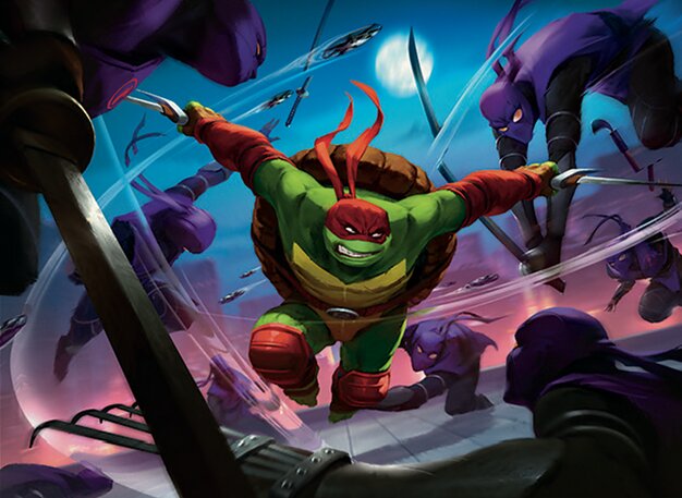 Raphael, destructor de ninjas