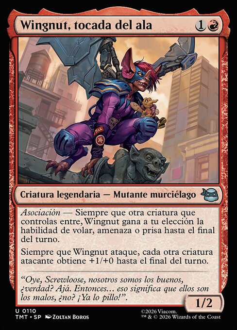 Wingnut, Bat on the Belfry