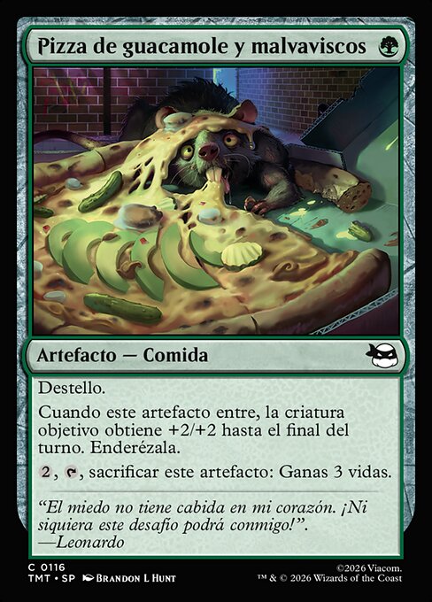 Guac & Marshmallow Pizza