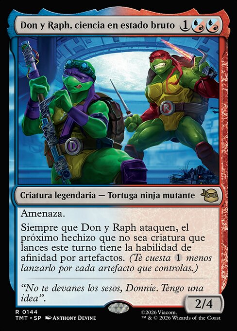 Don & Raph, Hard Science