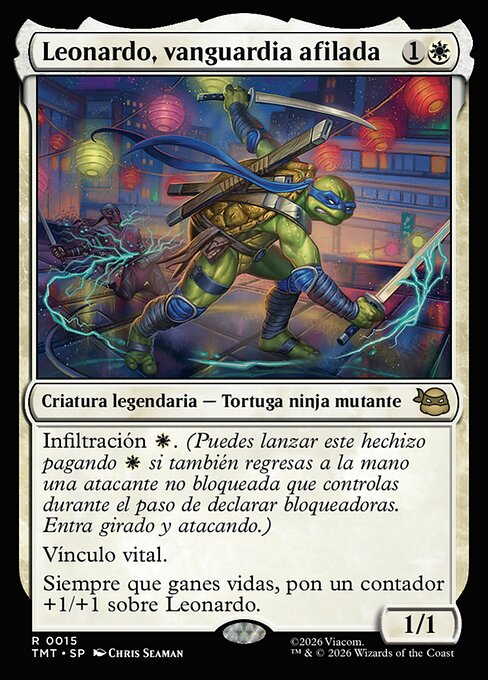 Leonardo, vanguardia afilada