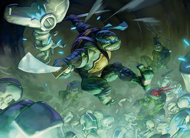 Leonardo, líder de azul