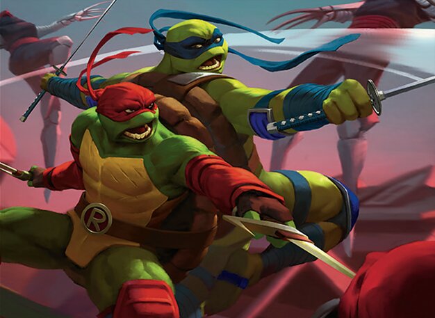 Raph y Leo, hermanos rivales