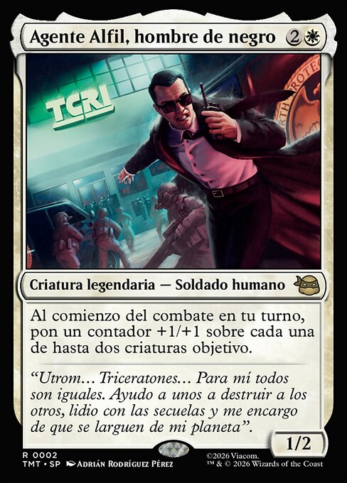 Agent Bishop, Man in Black