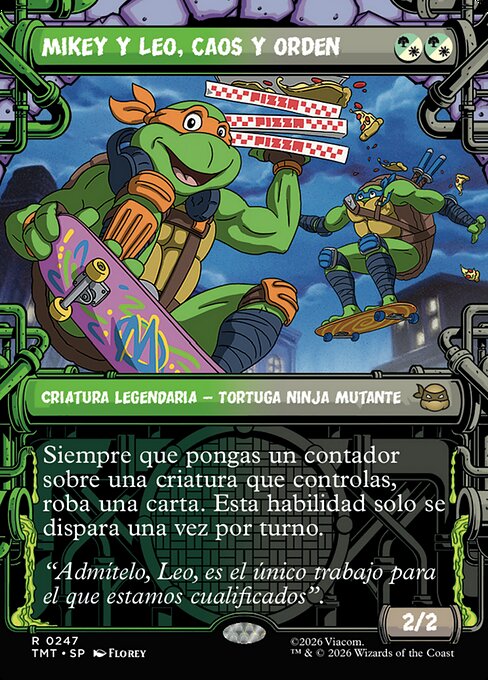 Mikey & Leo, Chaos & Order