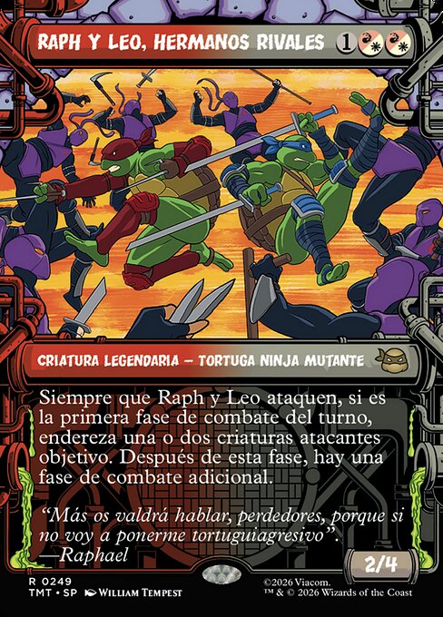 Raph & Leo, Sibling Rivals