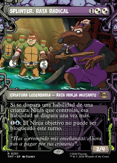 Splinter, Radical Rat