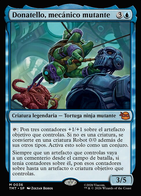 Donatello, Mutant Mechanic