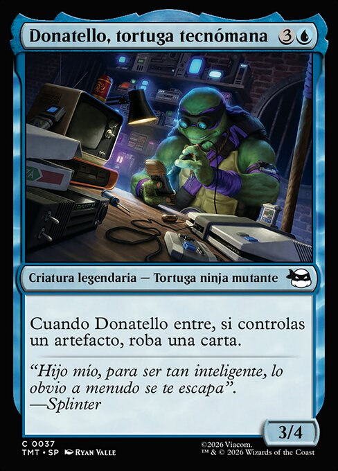 Donatello, Turtle Techie