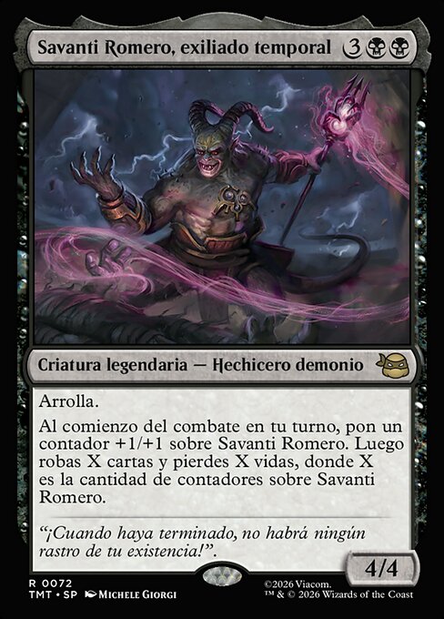 Savanti Romero, Time's Exile