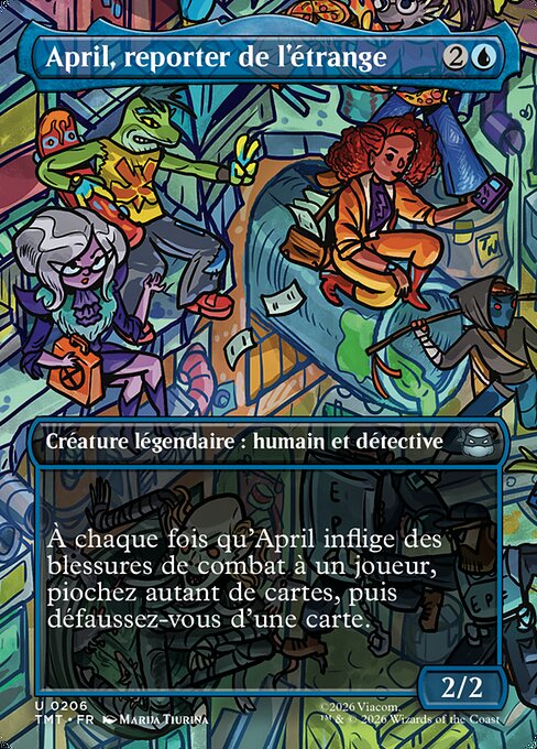 April, Reporter of the Weird