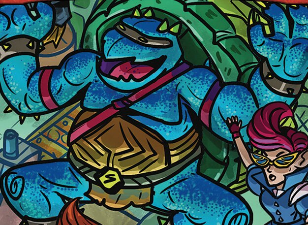 Slash, saccageur reptile