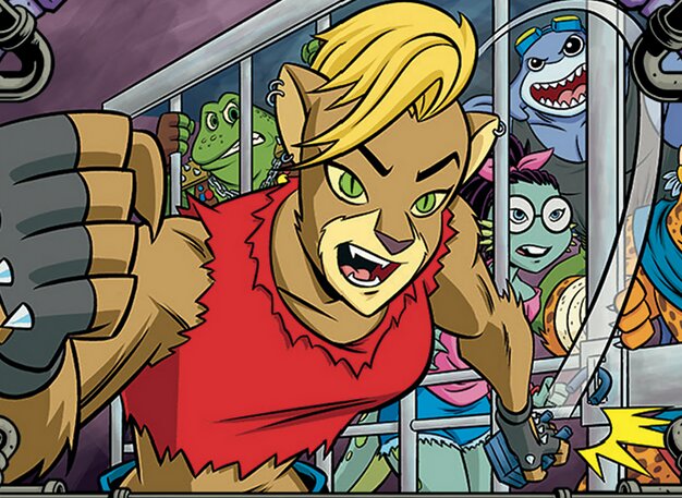 Sally Pride, meneuse lionne