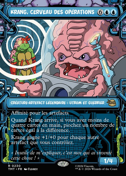 Krang, Master Mind