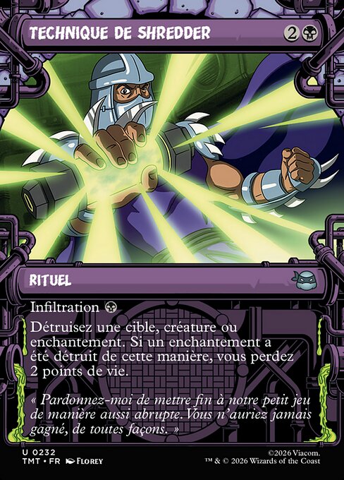 Shredder's Technique