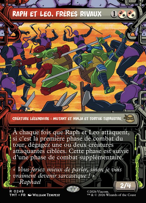 Raph & Leo, Sibling Rivals