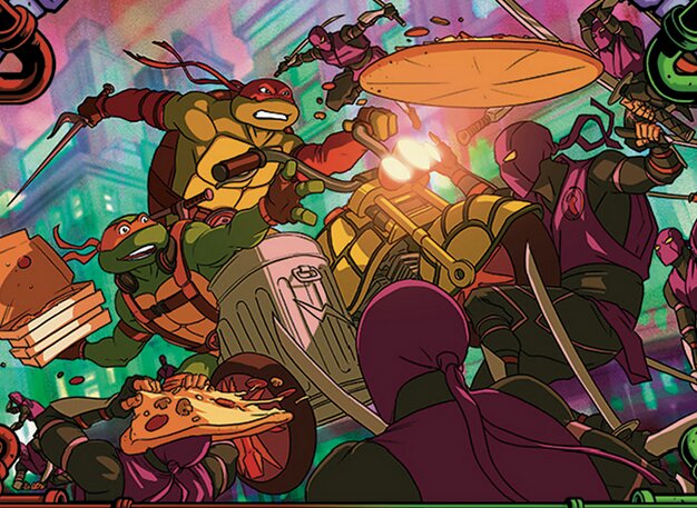 Raph et Mikey, fauteurs de trouble