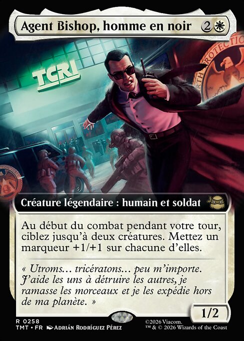 Agent Bishop, Man in Black