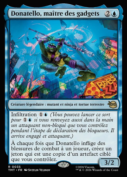 Donatello, maître des gadgets