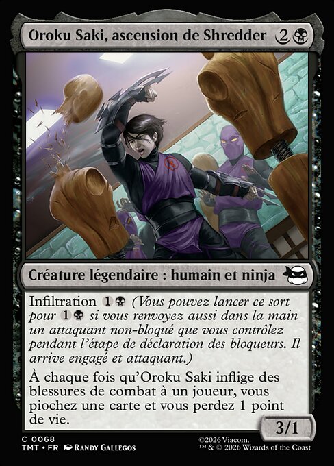 Oroku Saki, Shredder Rising