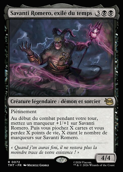 Savanti Romero, Time's Exile