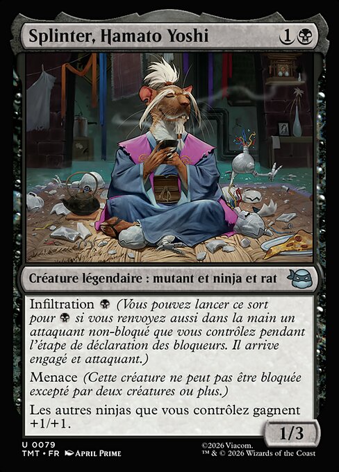 Splinter, Hamato Yoshi