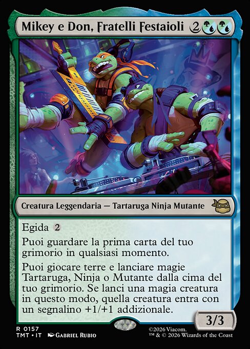 Mikey e Don, Fratelli Festaioli