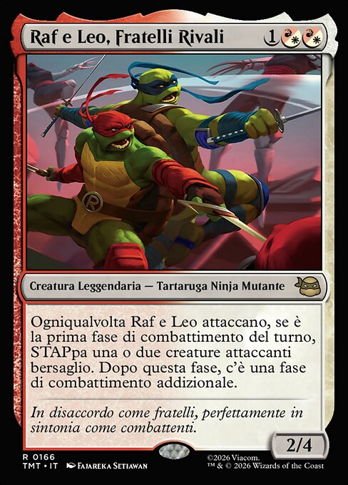 Raph & Leo, Sibling Rivals