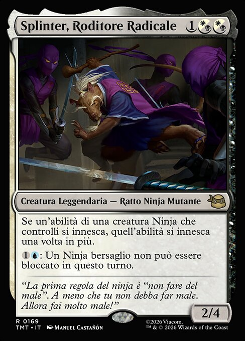 Splinter, Radical Rat