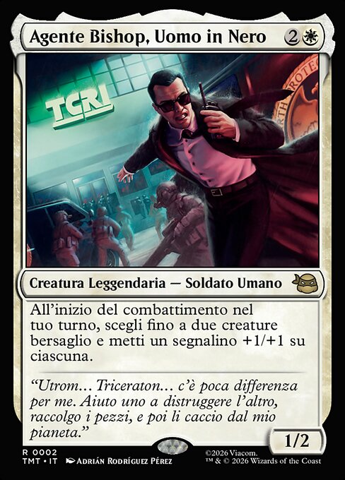 Agent Bishop, Man in Black