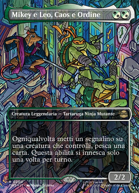 Mikey & Leo, Chaos & Order