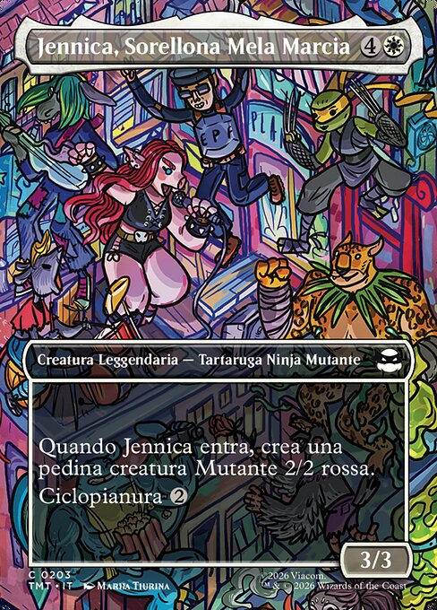 Jennica, Sorellona Mela Marcia