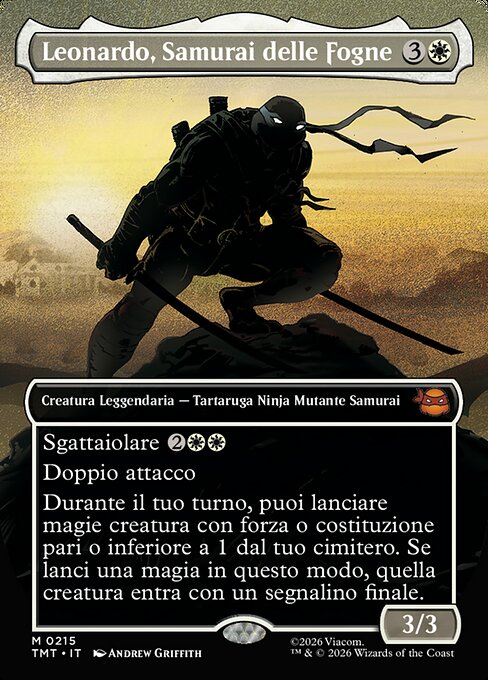 Leonardo, Sewer Samurai