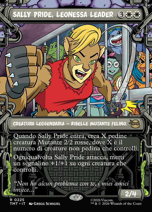 Sally Pride, Lioness Leader