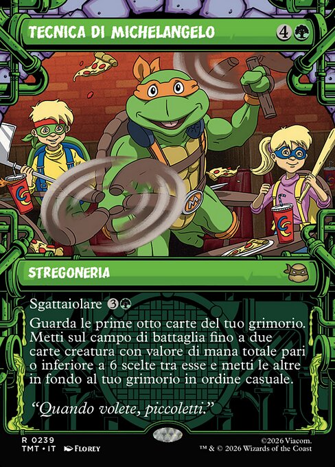 Michelangelo's Technique