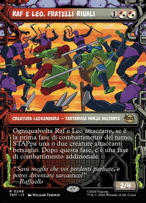 Raph & Leo, Sibling Rivals