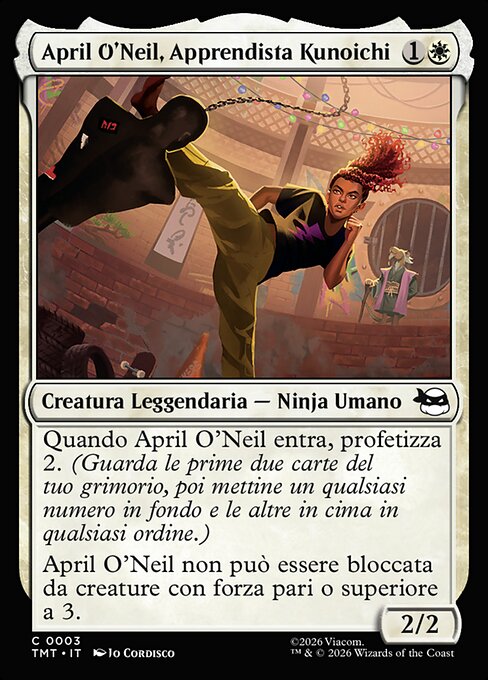 April O'Neil, Kunoichi Trainee