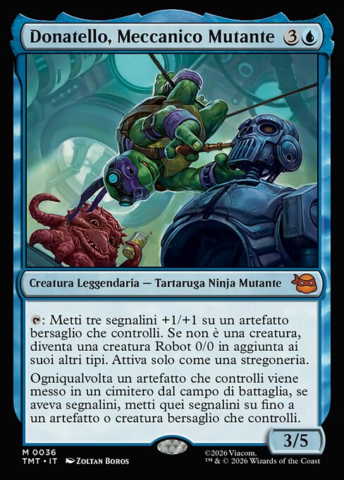 Donatello, Mutant Mechanic