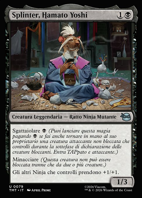 Splinter, Hamato Yoshi