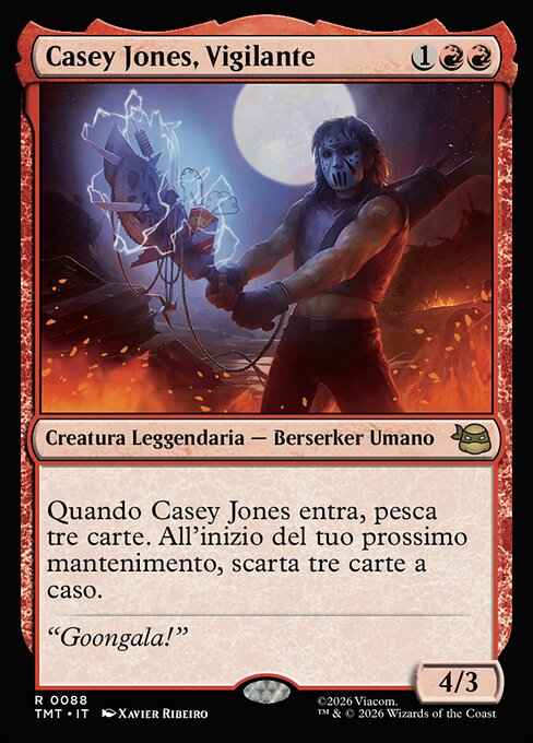 Casey Jones, Vigilante