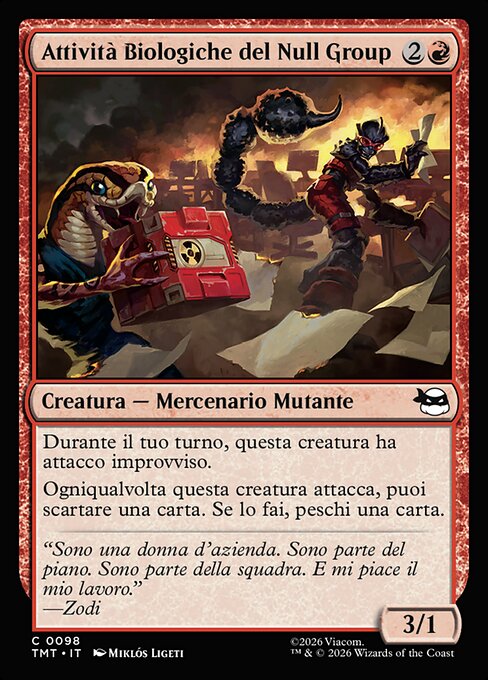 Null Group Biological Assets