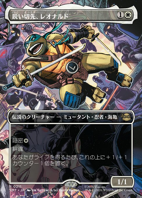 Leonardo, Cutting Edge