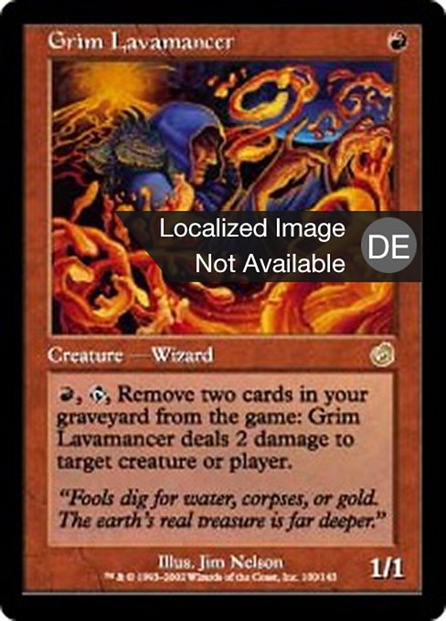 Grimmiger Magmamagier