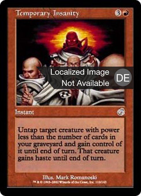 Zeitweilige Verrücktheit