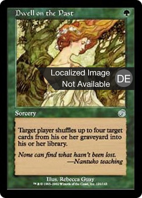 Von Vergangenem zehren