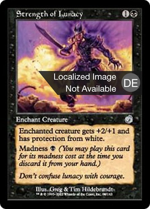 Stärke des Irrsinns